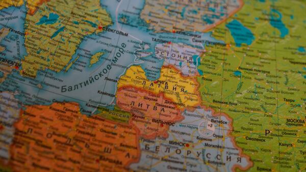Прибалтика на карте Европы - Sputnik Латвия