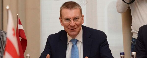 Министр иностранных дел Латвии Эдгарс Ринкевичс Министр иностранных дел Латвии Эдгарс Ринкевичс - Sputnik Latvija