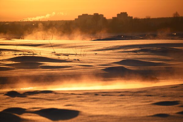 Закат на реке Томь - Sputnik Латвия