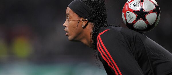 Футболист Роналдиньо - Sputnik Латвия