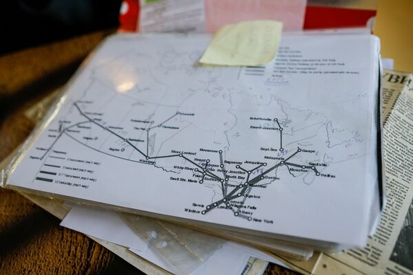 Планируемый маршрут велопробега Георгия Соколовского по Канаде Планируемый маршрут велопробега Георгия Соколовского по Канаде - Sputnik Латвия