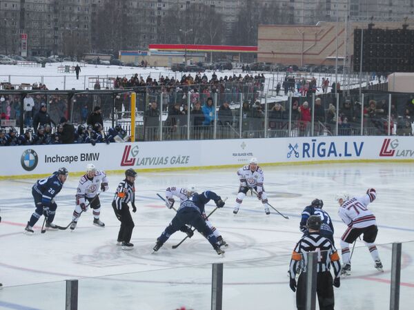 Матч Динамо Рига - Динамо Минск 20 января 2018 года  - Sputnik Латвия