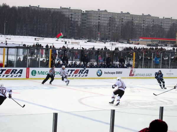 Матч Динамо (Рига) - Динамо (Минск) 20 января 2018 года - Sputnik Латвия