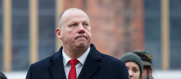 Министр обороны Латвии Раймондс Бергманис Министр обороны Латвии Раймондс Бергманис - Sputnik Latvija