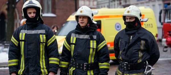 Латвийские пожарные - Sputnik Латвия