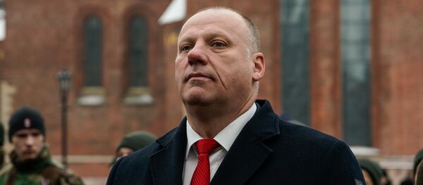 Latvijas aizsardzības ministrs Raimonds Bergmanis Latvijas aizsardzības ministrs Raimonds Bergmanis - Sputnik Latvija