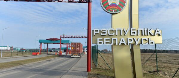Погранпереход Григоровщина на белорусско-латвийской границе. Погранпереход Григоровщина на белорусско-латвийской границе. - Sputnik Latvija