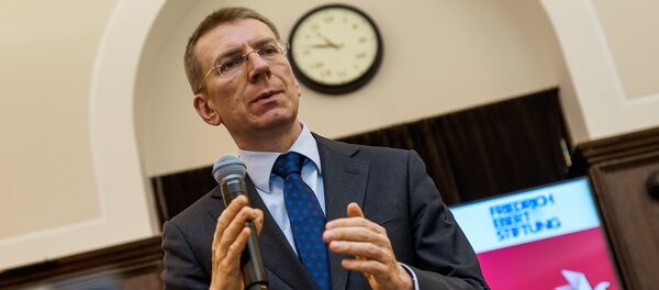 Министр иностранных дел Латвии Эдгарс Ринкевичс Министр иностранных дел Латвии Эдгарс Ринкевичс - Sputnik Latvija