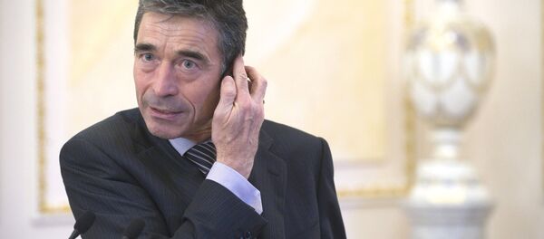 Бывший генеральный секретарь НАТО Андерс Фог Расмуссен Бывший генеральный секретарь НАТО Андерс Фог Расмуссен - Sputnik Латвия