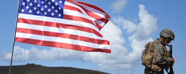 Американский военнослужащий Американский военнослужащий - Sputnik Latvija