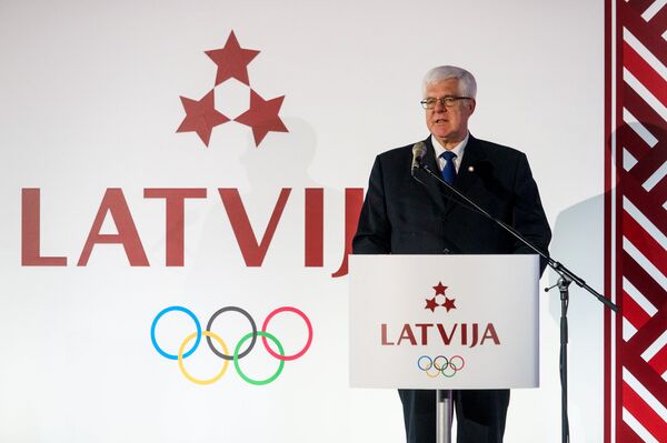Глава Латвийского олимпийского комитета Алдон Врублевскис - Sputnik Латвия