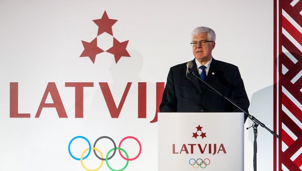 Глава Латвийского олимпийского комитета Алдон Врублевскис - Sputnik Латвия