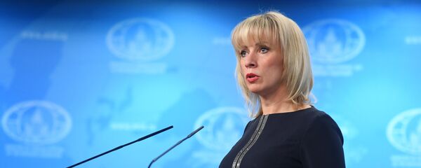 Официальный представитель министерства иностранных дел РФ Мария Захарова Официальный представитель министерства иностранных дел РФ Мария Захарова - Sputnik Latvija