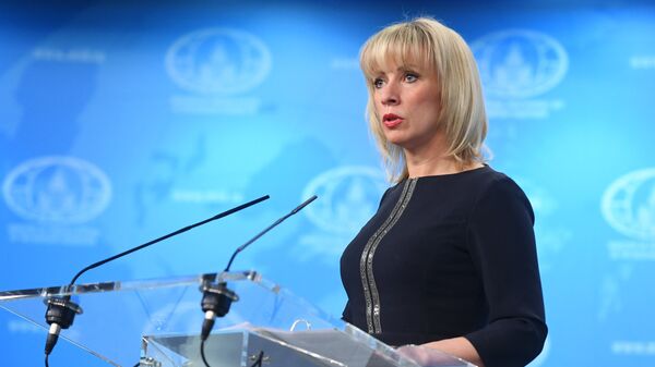 Официальный представитель министерства иностранных дел РФ Мария Захарова - Sputnik Латвия