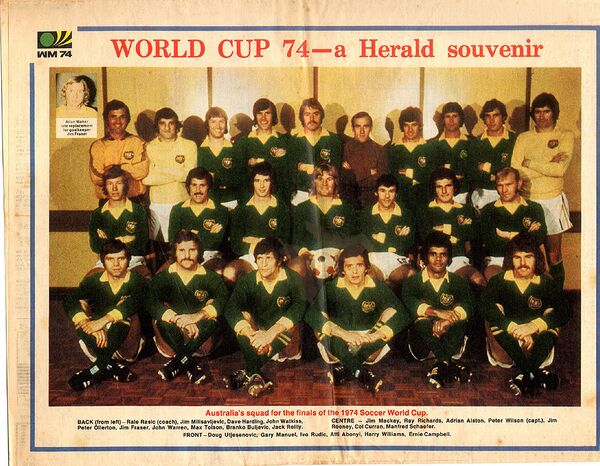 Сборная Австралии образца 1974 года – первое попадание в финальную часть чемпионатов мира. - Sputnik Латвия