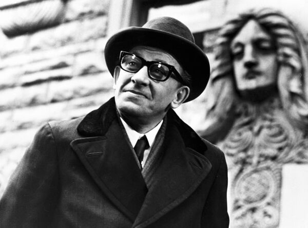 Артист Евгений Евстигнеев в роли профессора Плейшнера в телевизионном художественном фильме режиссера Татьяны Лиозновой Семнадцать мгновений весны - Sputnik Латвия