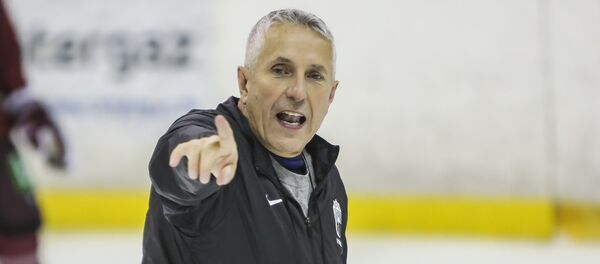 Тренер сборной Латвии по хоккею Боб Хартли - Sputnik Латвия