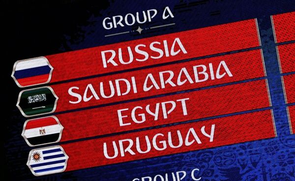 Команды группы А на чемпионате мира по футболу Команды группы А на чемпионате мира по футболу - Sputnik Латвия