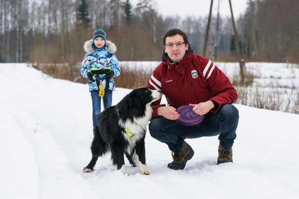 Гиртс Элдманис - собаковод, рейс-маршал гонок на собачьих упряжках - Sputnik Латвия