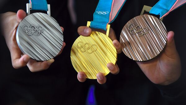 Медали Олимпиады в Пхенчхане 2018 года - Sputnik Латвия