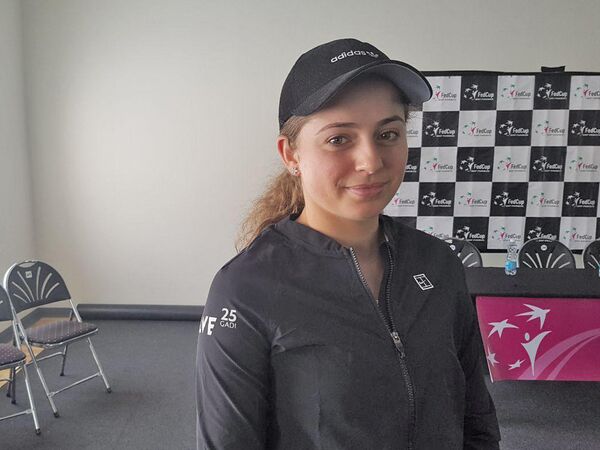 Латвийская теннисистка Алёна Остапенко - Sputnik Латвия