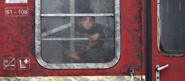 Ситуация с беженцами в Европе - Sputnik Латвия