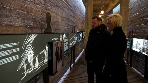 Обновленная экспозиция мемориала памяти жертв нацизма в Саласпилсе  - Sputnik Латвия