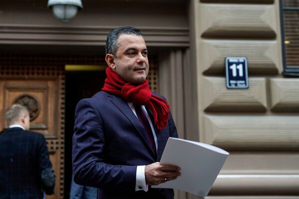 Руководитель фракции Единство в Сейме Хосам Абу Мери - Sputnik Латвия