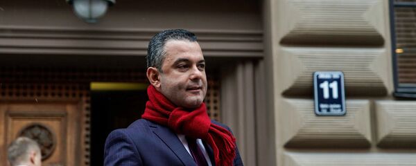 Руководитель фракции Единство в Сейме Хосам Абу Мери - Sputnik Латвия