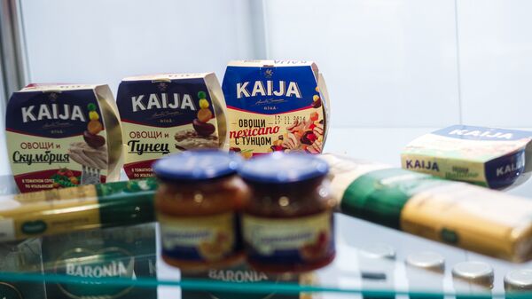 Консервированные овощи с тунцом торговой марки KAIJA, дистрибьютор в России - ООО Балтис Консервированные овощи с тунцом торговой марки KAIJA, дистрибьютор в России - ООО Балтис - Sputnik Латвия