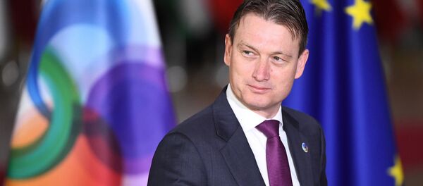 Глава МИД Нидерландов Халбе Зейлстра Глава МИД Нидерландов Халбе Зейлстра - Sputnik Латвия