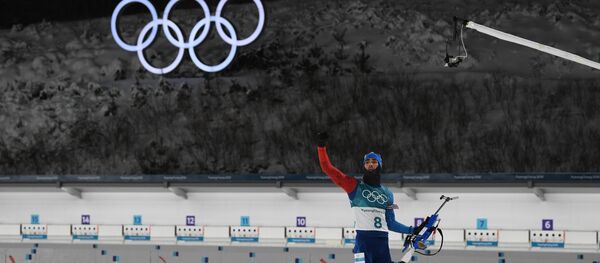 Олимпиада 2018. Биатлон. Мужчины. Гонка преследования - Sputnik Латвия