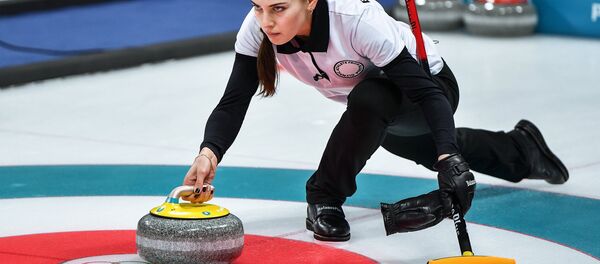 Олимпиада 2018. Керлинг. Микст. Матч Республика Корея - Россия Олимпиада 2018. Керлинг. Микст. Матч Республика Корея - Россия - Sputnik Латвия