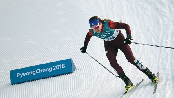 Российская спортсменка Юлия Белорукова - Sputnik Латвия