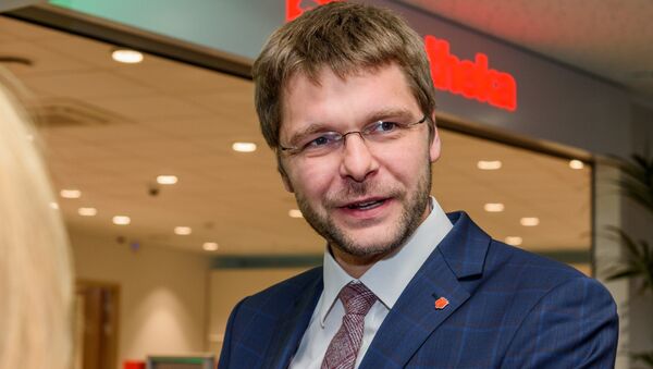 Министр здоровья и труда Евгений Осиновский - Sputnik Латвия