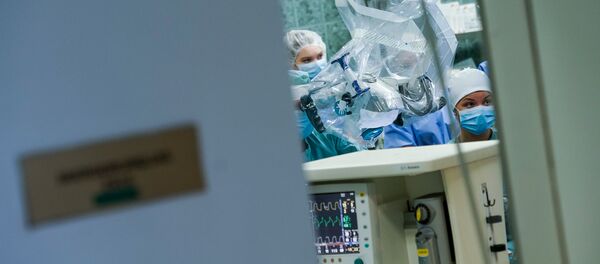 Операционная в больнице им. Паула Страдиня - Sputnik Латвия