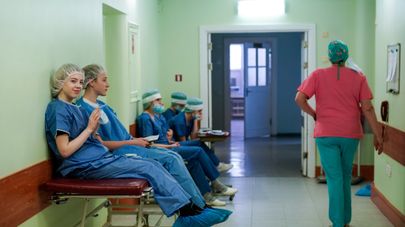Операционный блок в больнице им. Паула Страдыня