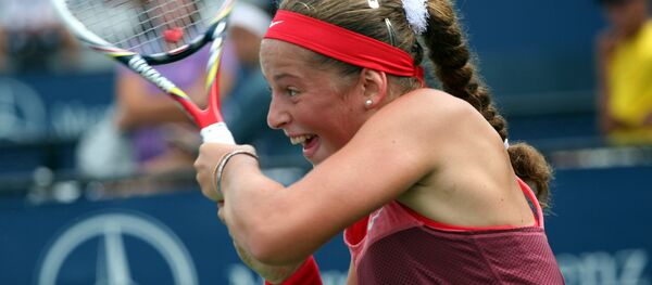 Латвийская теннисистка Елена Остапенко Латвийская теннисистка Елена Остапенко - Sputnik Латвия