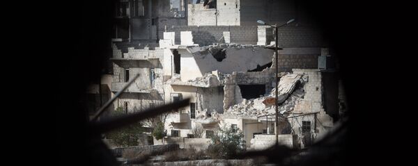 Ситуация в сирийском городе Алеппо Ситуация в сирийском городе Алеппо - Sputnik Latvija