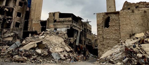 Сирийский город Алеппо Сирийский город Алеппо - Sputnik Latvija