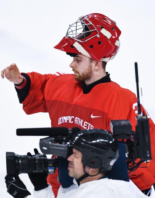 Олимпиада 2018. Хоккей. Мужчины. Матч Россия - Словения Олимпиада 2018. Хоккей. Мужчины. Матч Россия - Словения - Sputnik Латвия