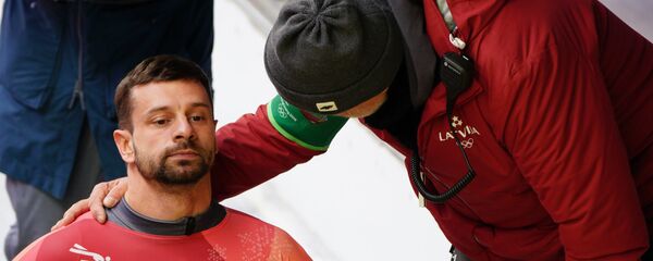 Олимпиада 2018. Скелетон. Мужчины. Второй день - Sputnik Латвия