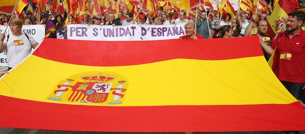 Празднование Дня Испании в Барселоне - Sputnik Латвия