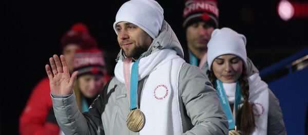 Российские спортсмены Анастасия Брызгалова и Александр Крушельницкий - Sputnik Латвия