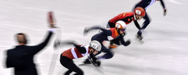 Олимпиада 2018. Шорт-трек. Второй день - Sputnik Латвия