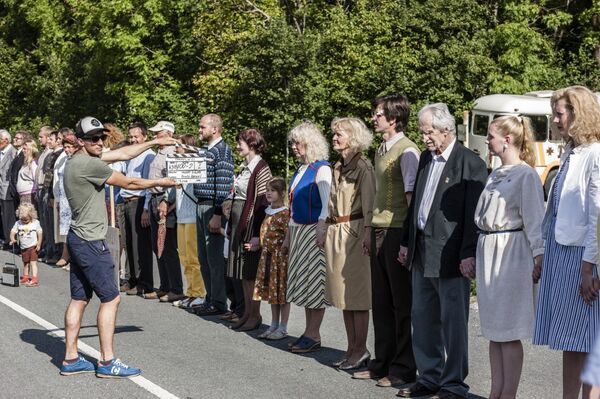 Съемки фильма Рай 89 - Sputnik Латвия