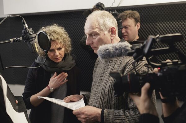 За кадром: Дайнис Иванс снова произносит свою речь от 23 августа 1989 года - Sputnik Латвия