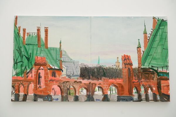 Персональная выставка Алексея Наумова Бесконечный пейзаж Персональная выставка Алексея Наумова Бесконечный пейзаж - Sputnik Латвия