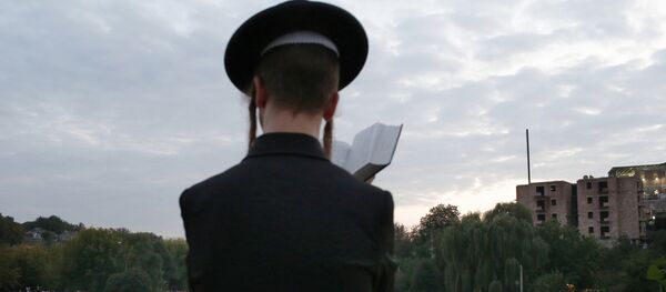 Празднование Еврейского Нового года Рош ха-Шана Празднование Еврейского Нового года Рош ха-Шана - Sputnik Латвия