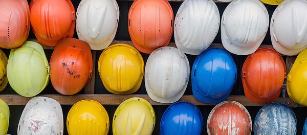 Строительные каски Строительные каски - Sputnik Latvija